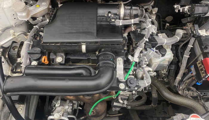 2025 Toyota Glanza V AMT, Petrol, Automatic, 8,878 km, Engine View