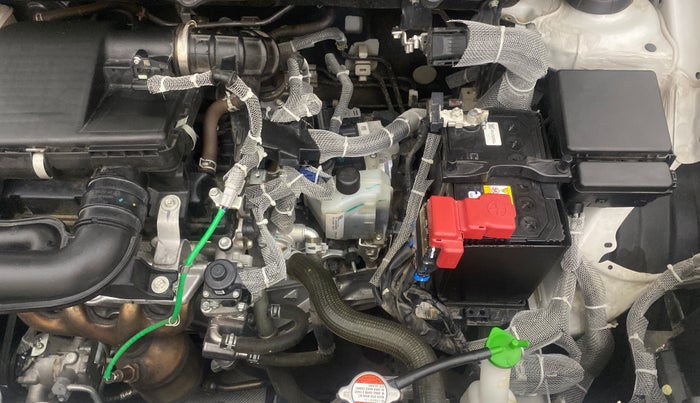 2025 Toyota Glanza V AMT, Petrol, Automatic, 8,878 km, Engine View - Left