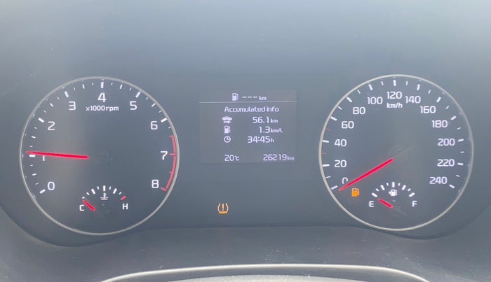 2022 KIA SELTOS HTX PETROL 1.5, Petrol, Manual, 26,183 km, Odometer Image