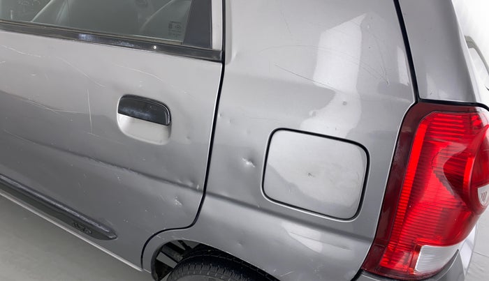 2014 Maruti Alto K10 VXI, Petrol, Manual, 21,670 km, Left quarter panel - Minor scratches