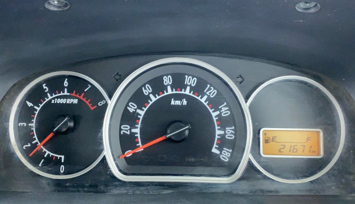 2014 Maruti Alto K10 VXI, Petrol, Manual, 21,670 km, Odometer Image