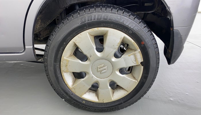 2014 Maruti Alto K10 VXI, Petrol, Manual, 21,670 km, Left Rear Wheel