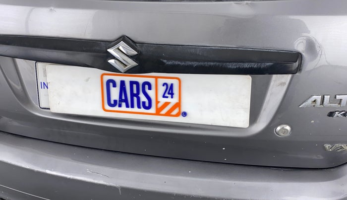 2014 Maruti Alto K10 VXI, Petrol, Manual, 21,670 km, Dicky (Boot door) - Slightly dented
