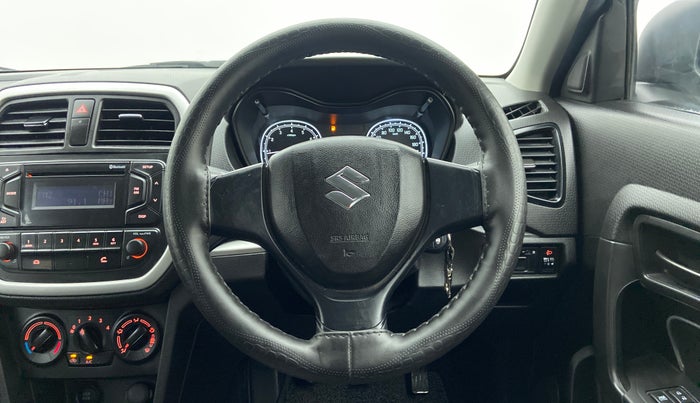 2022 Maruti Vitara Brezza LXI, Petrol, Manual, 8,195 km, Steering Wheel Close Up
