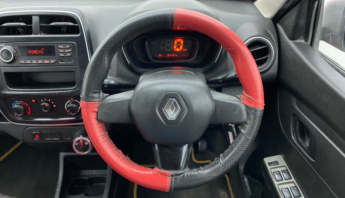 2017 Renault Kwid RXL 1.0 AMT, Petrol, Automatic, 81,161 km, Steering Wheel Close Up