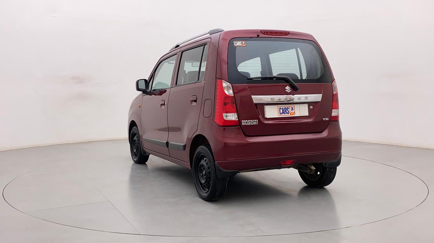 2012 Maruti Wagon R 1.0 VXI, Petrol, Manual, 86,140 km, Left Back Diagonal