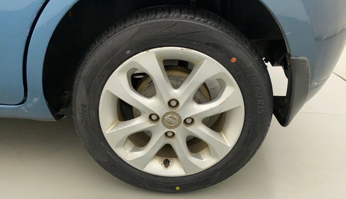 2014 Nissan Micra XV CVT, Petrol, Automatic, 31,091 km, Left Rear Wheel