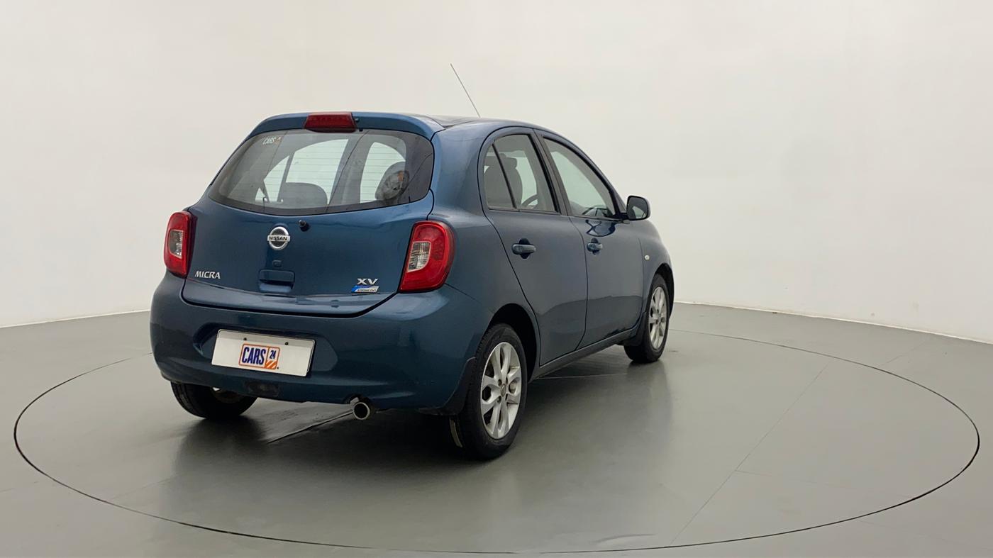 2014 Nissan Micra XV CVT, Petrol, Automatic, 31,091 km, Right Back Diagonal