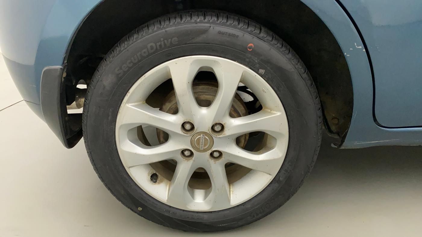 2014 Nissan Micra XV CVT, Petrol, Automatic, 31,091 km, Right Rear Wheel