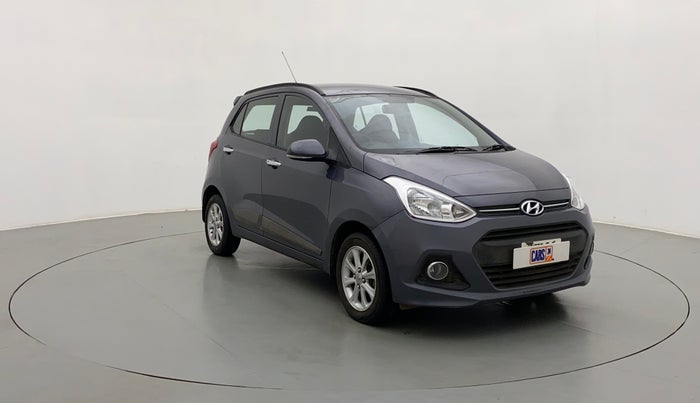 2015 Hyundai Grand i10 ASTA 1.2 KAPPA VTVT, Petrol, Manual, 33,952 km, Right Front Diagonal