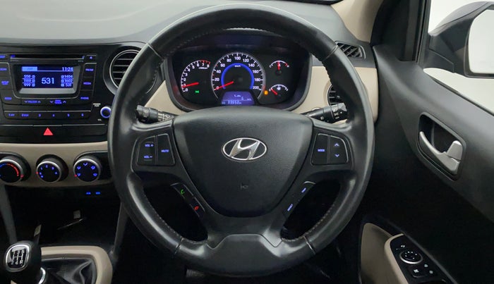 2015 Hyundai Grand i10 ASTA 1.2 KAPPA VTVT, Petrol, Manual, 33,952 km, Steering Wheel Close Up