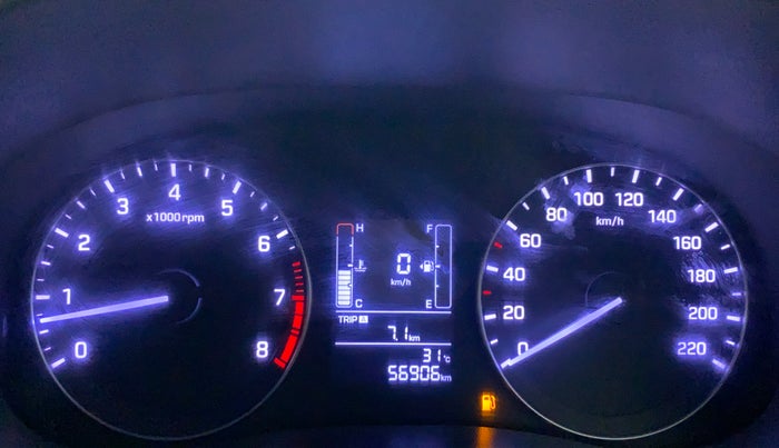 2015 Hyundai Creta SX PLUS 1.6 PETROL, Petrol, Manual, 56,906 km, Odometer Image