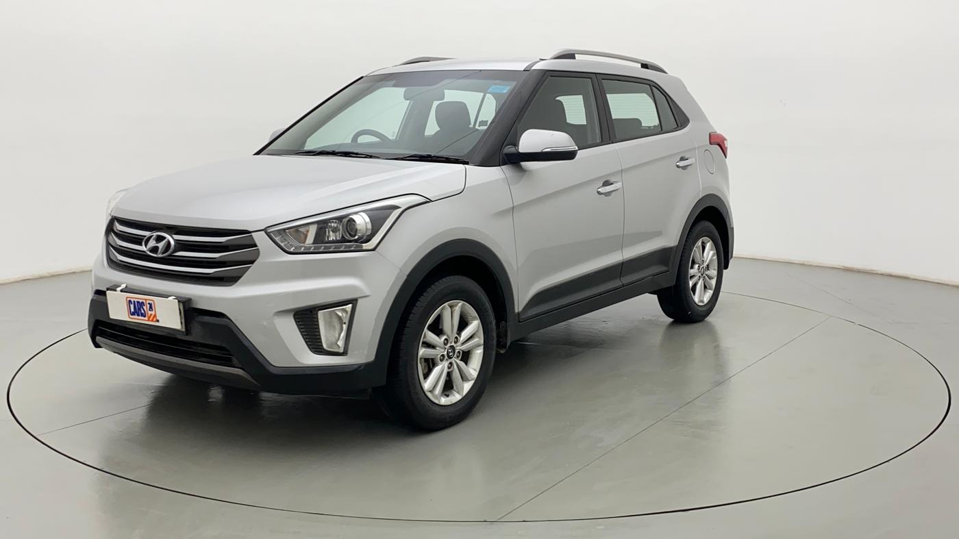 2015 Hyundai Creta SX PLUS 1.6 PETROL, Petrol, Manual, 56,906 km, Left Front Diagonal