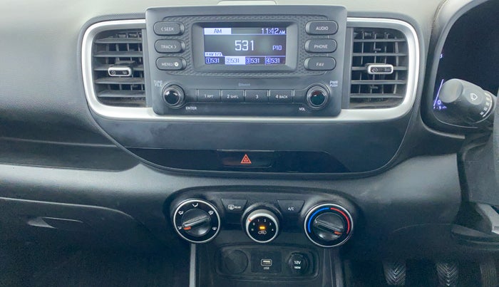 2020 Hyundai VENUE S MT 1.2 KAPPA, CNG, Manual, 70,448 km, Air Conditioner