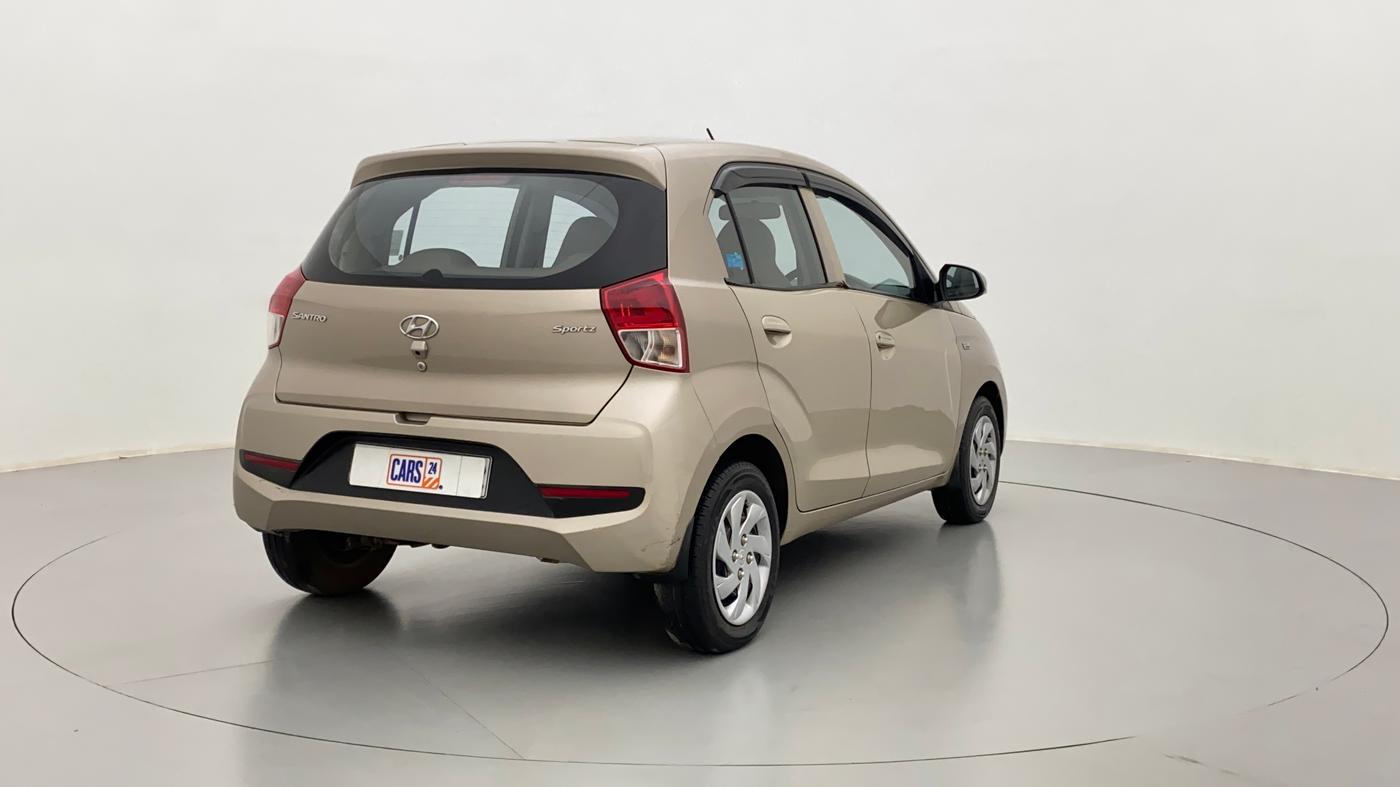 2019 Hyundai NEW SANTRO 1.1 SPORTS AMT, Petrol, Automatic, 12,544 km, Right Back Diagonal
