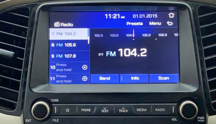2020 Hyundai NEW SANTRO SPORTZ CNG, CNG, Manual, 93,021 km, Infotainment System