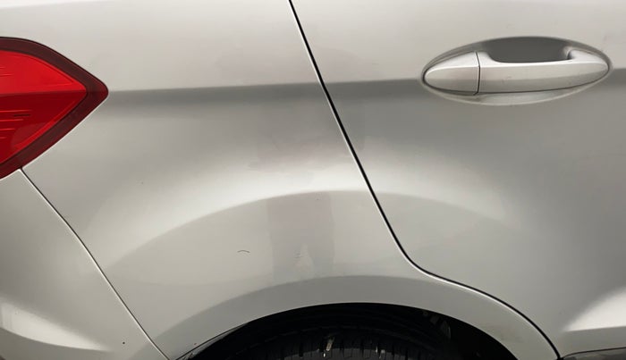 2017 Ford Ecosport TREND+ 1.0L ECOBOOST, Petrol, Manual, 76,676 km, Right quarter panel - Minor scratches