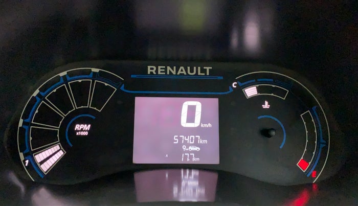 2019 Renault TRIBER RXL MT, Petrol, Manual, 57,406 km, Odometer Image