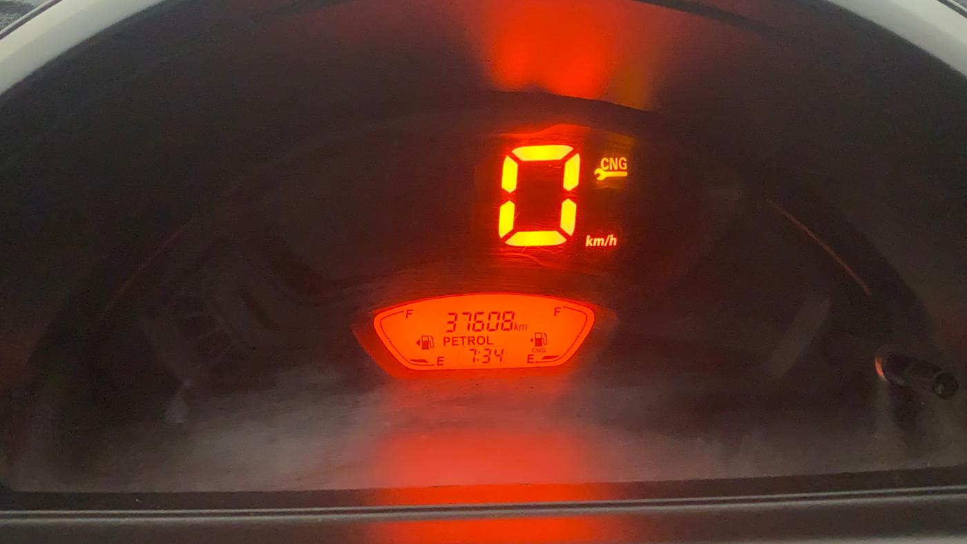 2020 Maruti S PRESSO VXI CNG, CNG, Manual, 37,608 km, Odometer Image