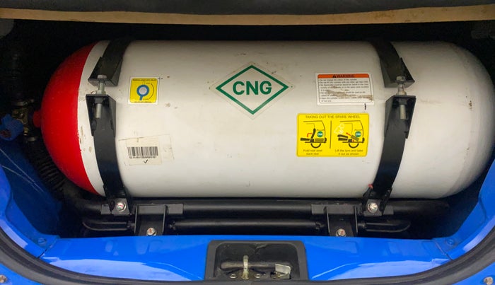 2020 Maruti S PRESSO VXI CNG, CNG, Manual, 37,608 km, Boot Inside
