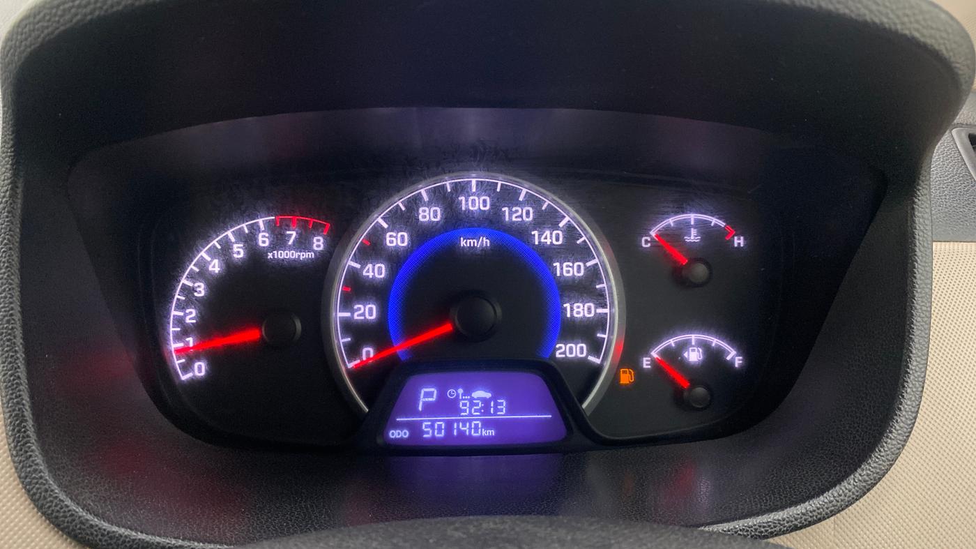 2017 Hyundai Grand i10 SPORTZ (O) AT 1.2 KAPPA VTVT, Petrol, Automatic, 50,189 km, Odometer Image