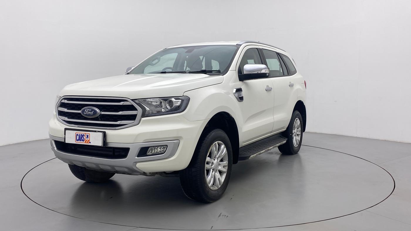 2019 Ford Endeavour 2.2l 4X2 MT Titanium, Diesel, Manual, 95,939 km, Left Front Diagonal