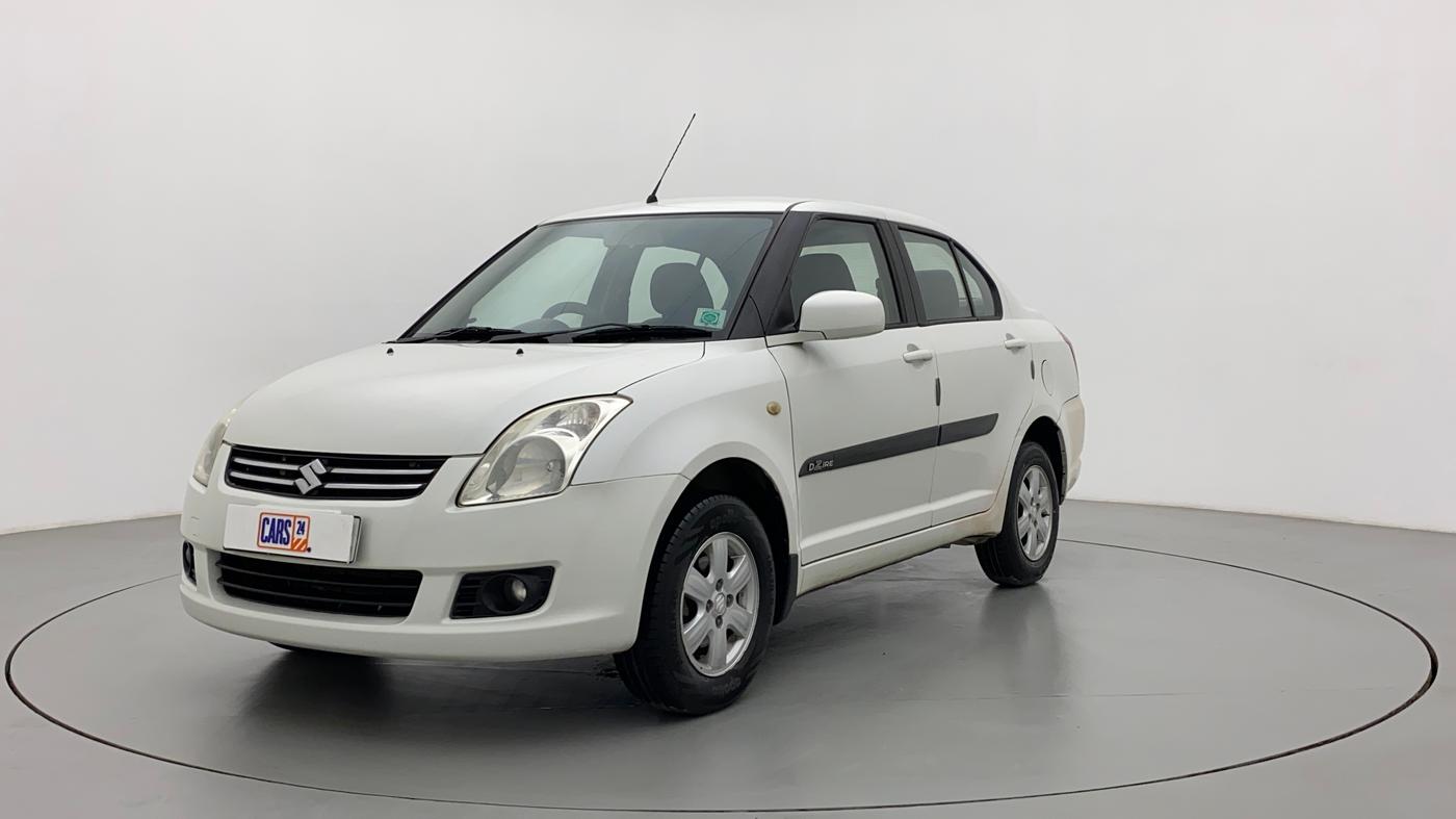 2012 Maruti Swift Dzire ZXI, CNG, Manual, 99,641 km, Left Front Diagonal