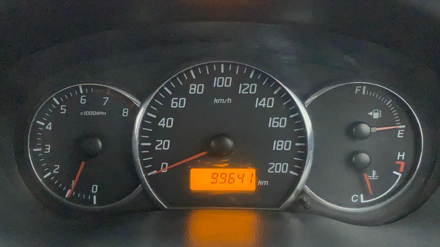 2012 Maruti Swift Dzire ZXI, CNG, Manual, 99,641 km, Odometer Image