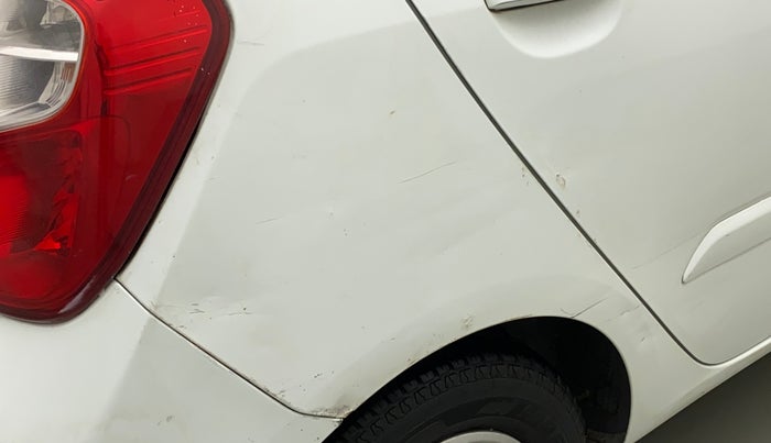 2012 Hyundai i10 SPORTZ 1.2, Petrol, Manual, 51,210 km, Right quarter panel - Minor scratches