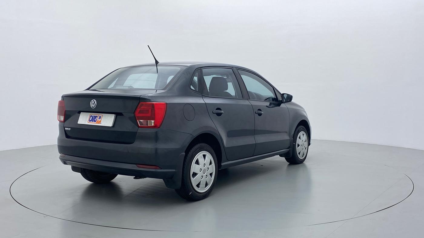 2018 Volkswagen Ameo COMFORTLINE 1.0, Petrol, Manual, 16,831 km, Right Back Diagonal