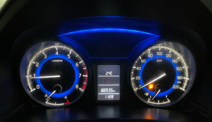 2017 Maruti Baleno DELTA PETROL 1.2, Petrol, Manual, 88,935 km, Odometer Image