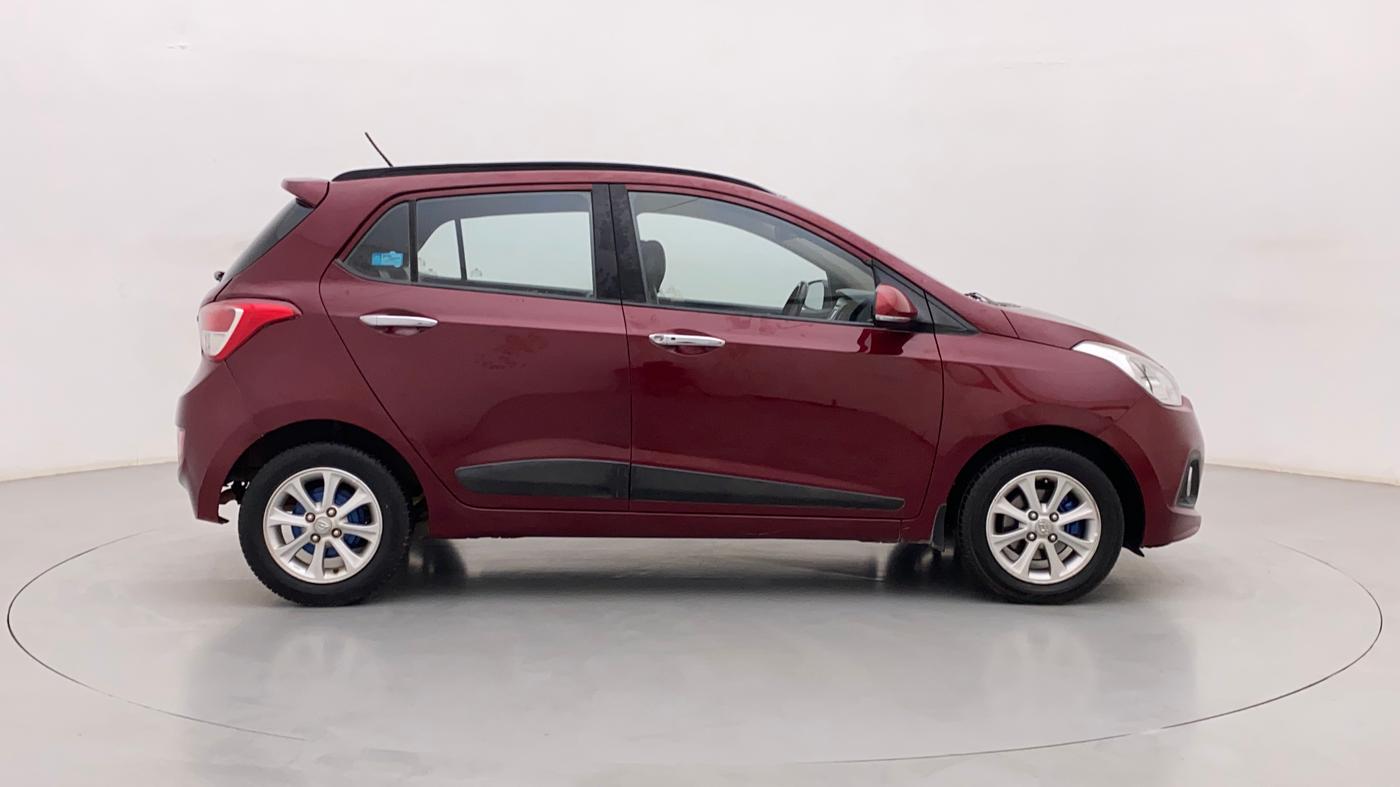 2014 Hyundai Grand i10 ASTA AT 1.2 KAPPA VTVT, Petrol, Automatic, 79,973 km, Right Side View