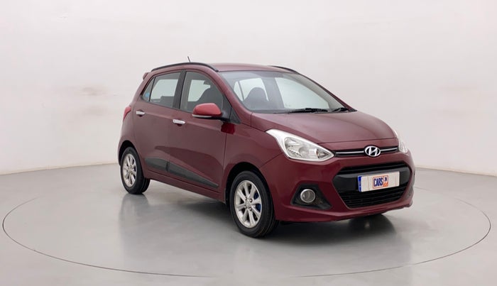 2014 Hyundai Grand i10 ASTA AT 1.2 KAPPA VTVT, Petrol, Automatic, 79,973 km, Right Front Diagonal