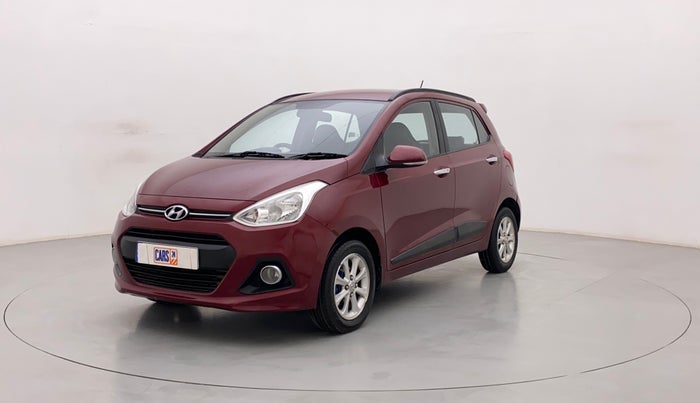 2014 Hyundai Grand i10 ASTA AT 1.2 KAPPA VTVT, Petrol, Automatic, 79,973 km, Left Front Diagonal