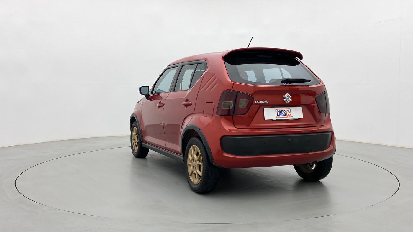 2017 Maruti IGNIS ZETA 1.3 AMT DUAL TONE, Diesel, Automatic, 81,408 km, Left Back Diagonal