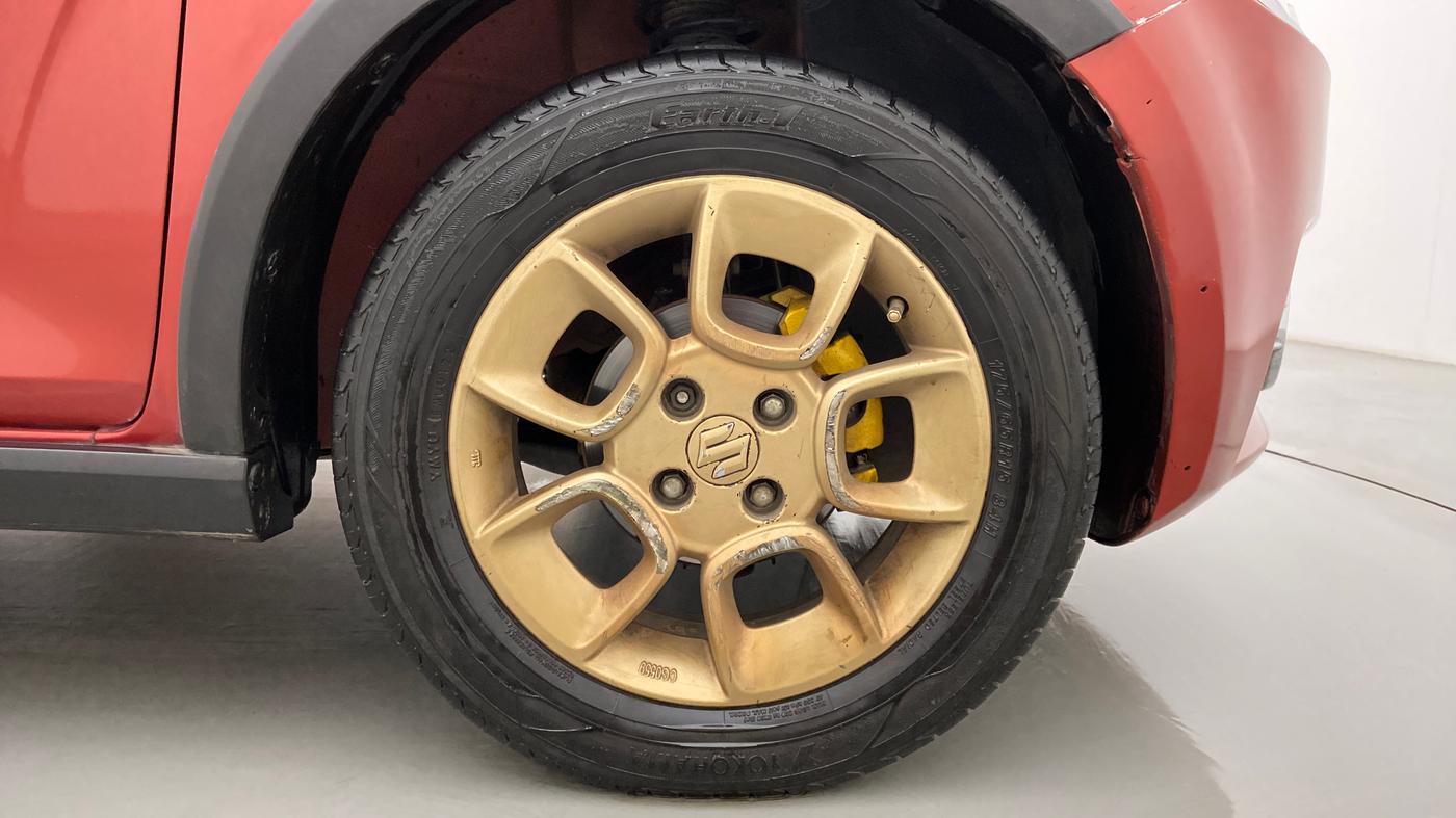 2017 Maruti IGNIS ZETA 1.3 AMT DUAL TONE, Diesel, Automatic, 81,408 km, Right Front Wheel