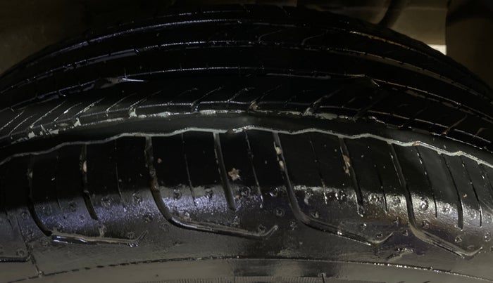 2025 Tata NEXON SMART PLUS S 1.2 REVOTRON, Petrol, Manual, 6,428 km, Left Rear Tyre Tread