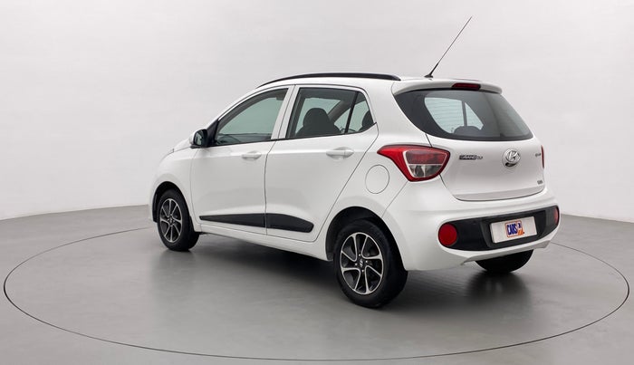 2017 Hyundai Grand i10 SPORTZ (O) 1.2 AT VTVT, Petrol, Automatic, 78,100 km, Left Back Diagonal