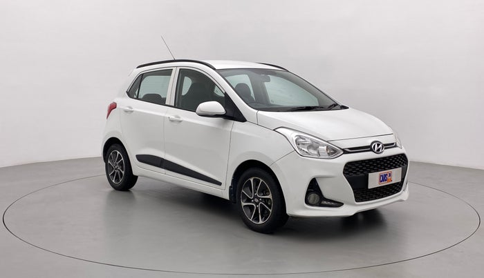 2017 Hyundai Grand i10 SPORTZ (O) 1.2 AT VTVT, Petrol, Automatic, 78,100 km, Right Front Diagonal