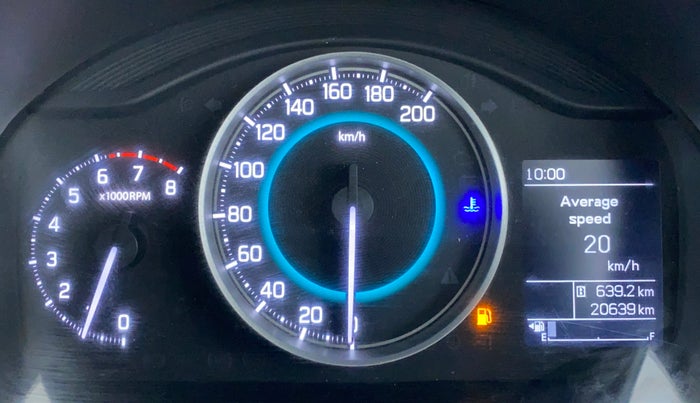 2017 Maruti IGNIS ZETA 1.2 K12, Petrol, Manual, 21,204 km, Odometer Image