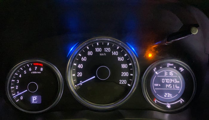 2018 Honda City 1.5L I-VTEC ZX CVT, Petrol, Automatic, 70,333 km, Odometer Image