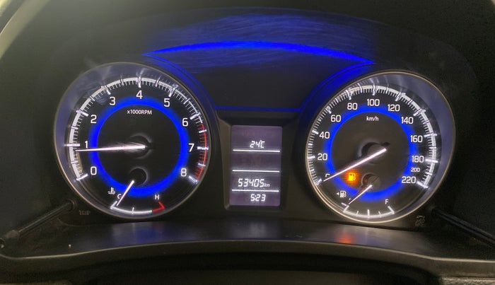 2019 Maruti Baleno DELTA PETROL 1.2, Petrol, Manual, 53,368 km, Odometer Image