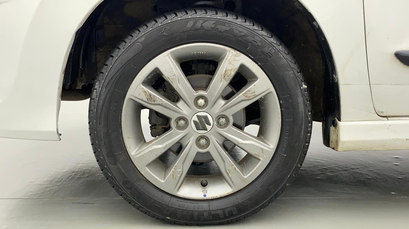2013 Maruti Wagon R Stingray VXI, Petrol, Manual, 84,537 km, Left Front Wheel