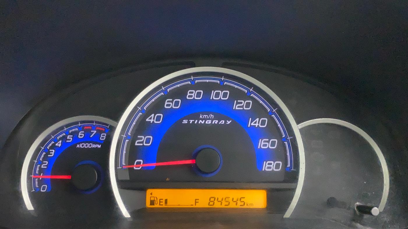 2013 Maruti Wagon R Stingray VXI, Petrol, Manual, 84,537 km, Odometer Image