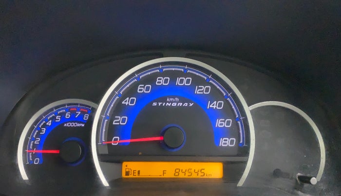 2013 Maruti Wagon R Stingray VXI, Petrol, Manual, 84,537 km, Odometer Image