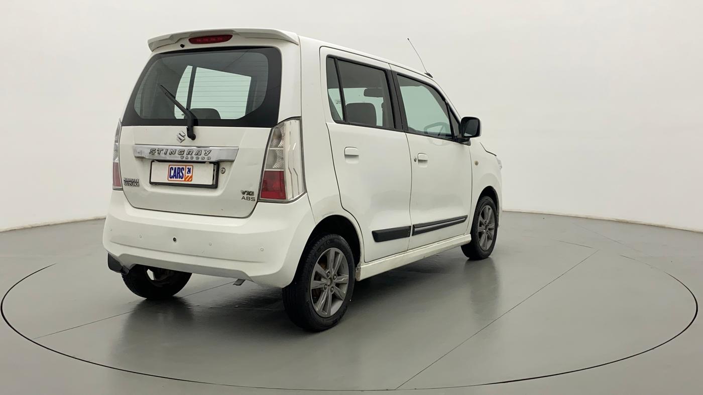 2013 Maruti Wagon R Stingray VXI, Petrol, Manual, 84,537 km, Right Back Diagonal