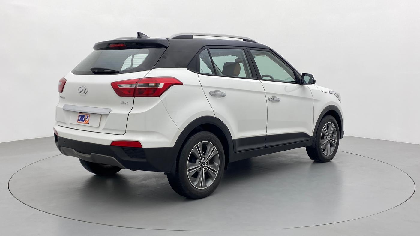2018 Hyundai Creta 1.6 SX PLUS PETROL, Petrol, Manual, 31,594 km, Right Back Diagonal