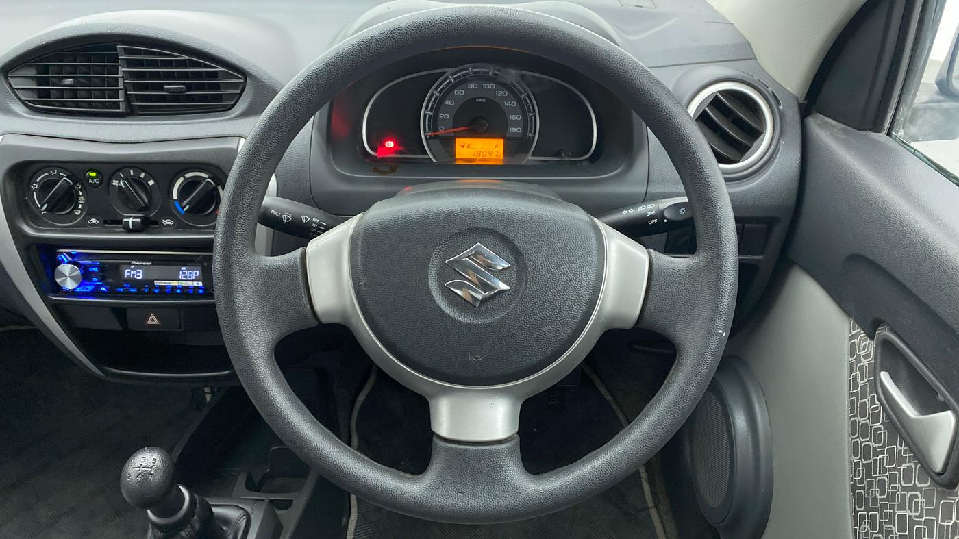 2018 Maruti Alto 800 LXI, Petrol, Manual, 18,733 km, Steering Wheel Close Up