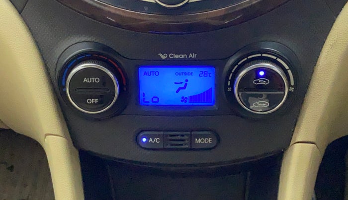 2014 Hyundai Verna FLUIDIC 1.6 VTVT SX AT, Petrol, Automatic, 43,677 km, Automatic Climate Control
