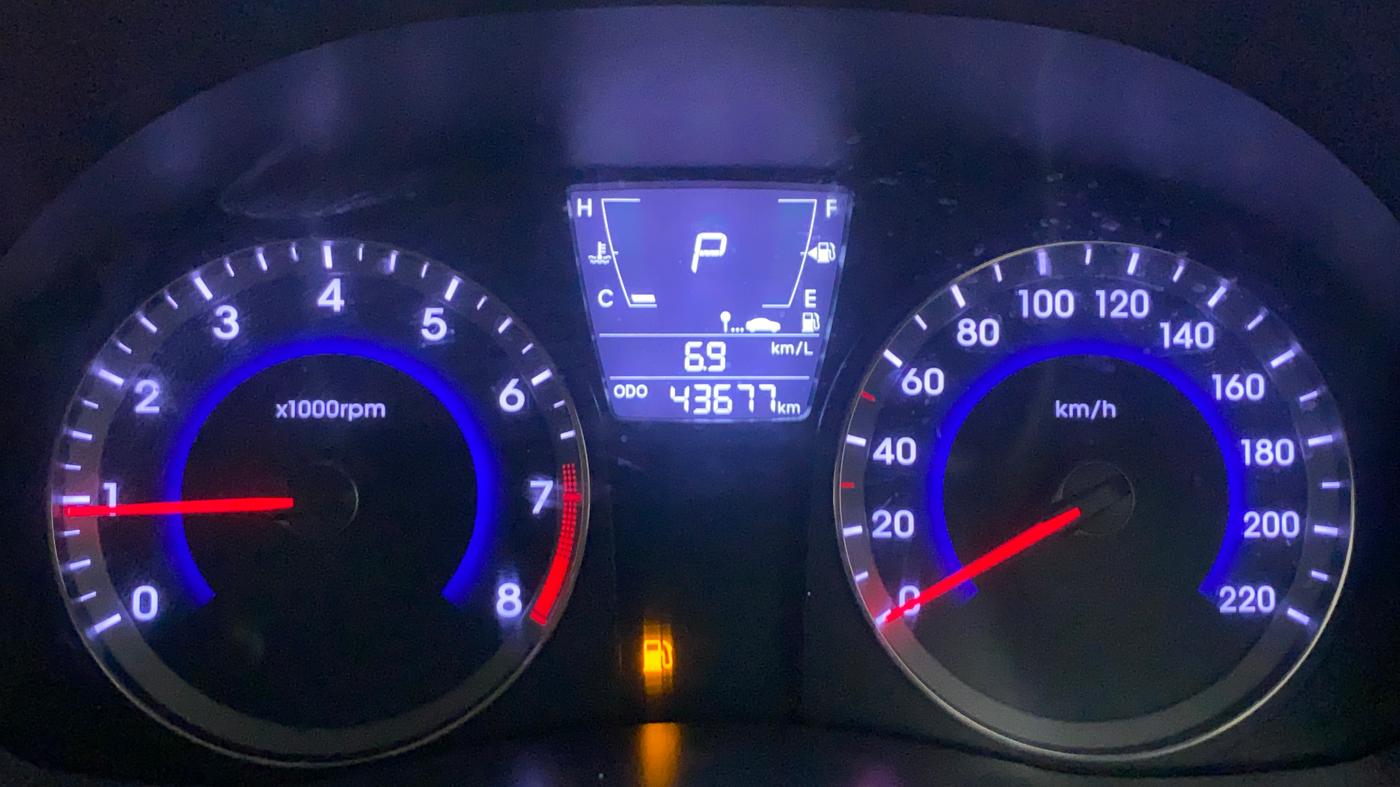 2014 Hyundai Verna FLUIDIC 1.6 VTVT SX AT, Petrol, Automatic, 43,677 km, Odometer Image